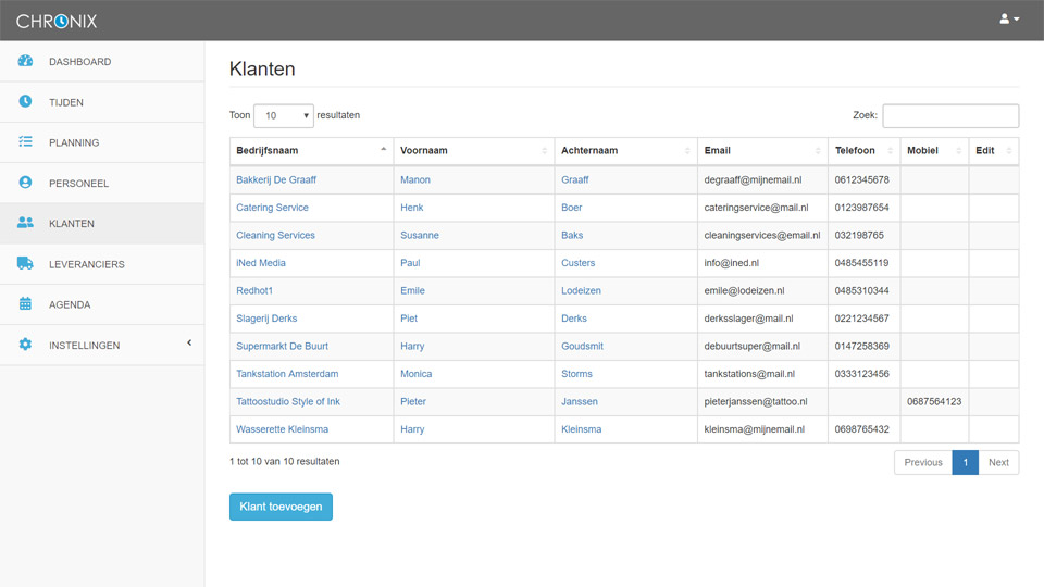 klantbeheer crm software